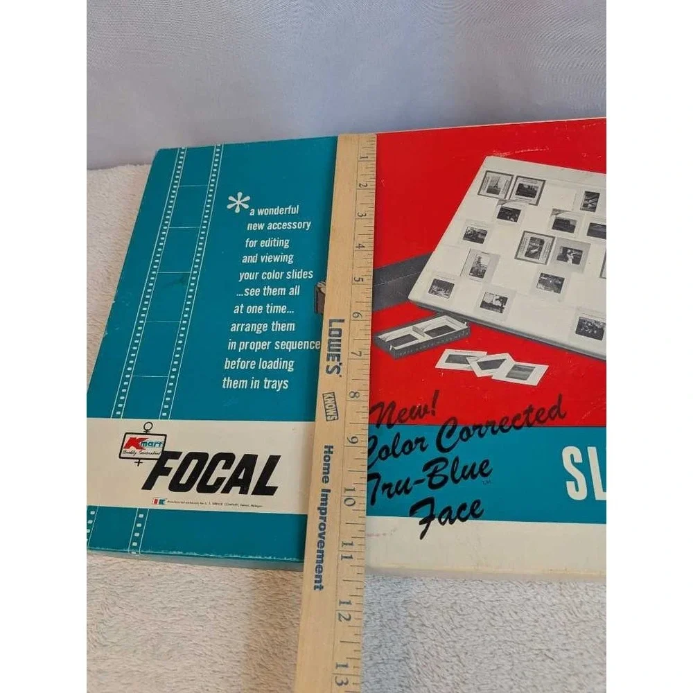 Focal SLIDE SORTER Color‎ Corrected Tru-Blue Face Kmart Vintage Accessory